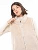 Chaqueta Peluda Sin Mangas Mujer Fiorucci