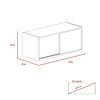 Combo Escritorio + Gabinete Tuhome Note 1