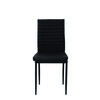 Juego de Comedor Casanova Toronto 6 Sillas Negro