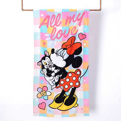 Toalla de Playa Infantil Disney Forever Minnie 70 x 140 cm