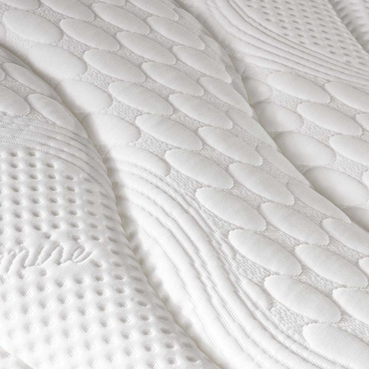 Cama Europea CIC Base Dividida King Lux + Respaldo Miro Olivo