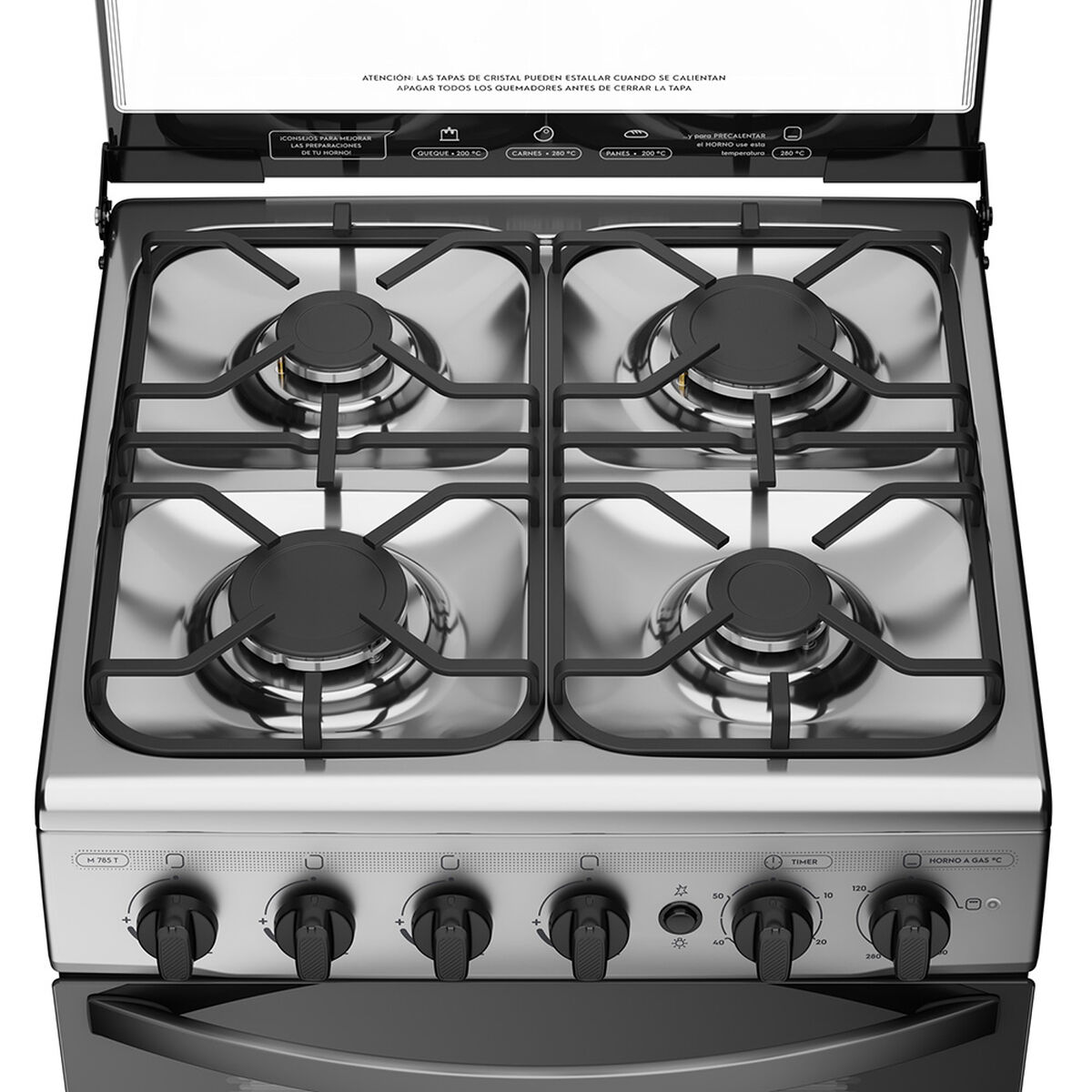 Cocina a Gas Mademsa M 785 T 4 Quemadores
