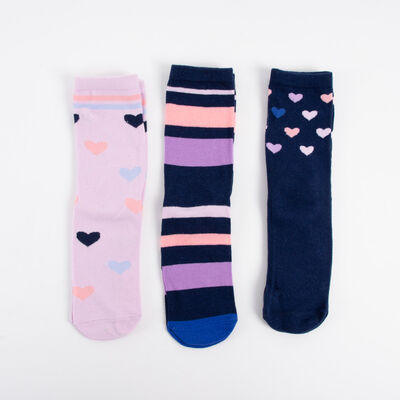 Imagen 2 del producto Pack 3 Calcetines Largo Mujer Icono Surtido