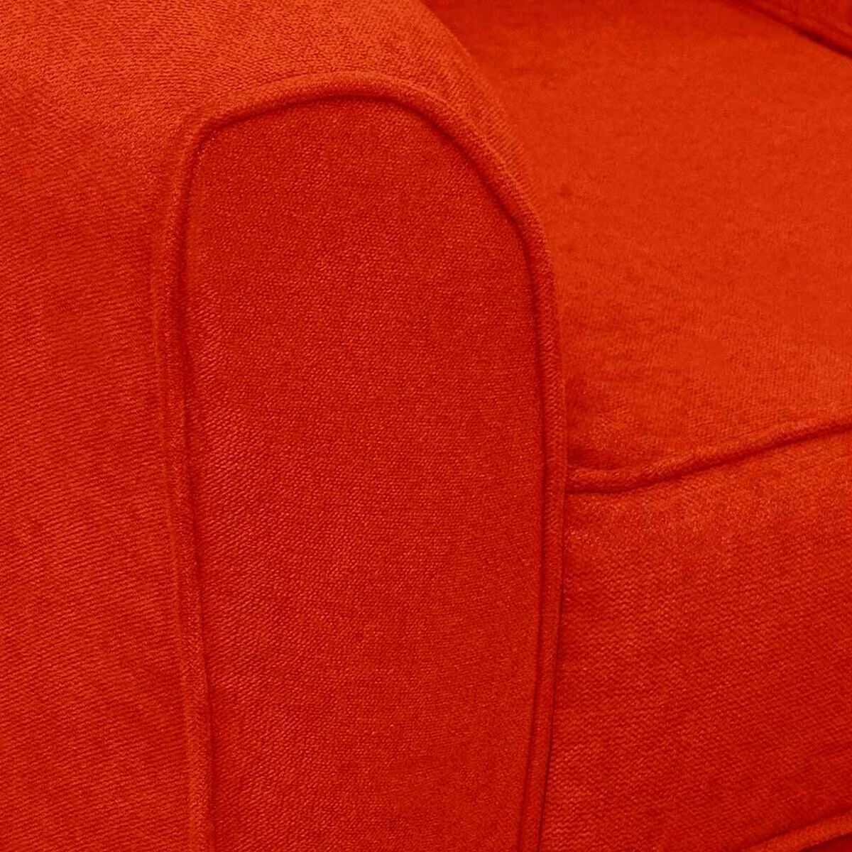 Juego de Living Elegant Detail Minesota Sof&aacute; 3 Cuerpos + Dos Sillones 1 Cuerpo Rojo