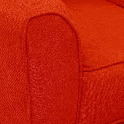 Imagen 2 del producto Juego de Living Elegant Detail Minesota Sofá 3 Cuerpos + Dos Sillones 1 Cuerpo Rojo