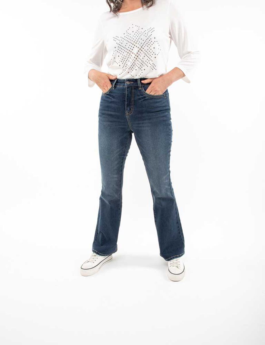 Jeans Flare Mujer Portman Club