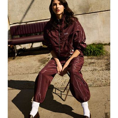 Pantal&oacute;n Deportivo Wide Leg Mujer Lotto Strada