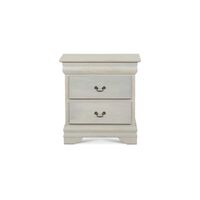 Velador CIC Miro 2 Cajones Alpino