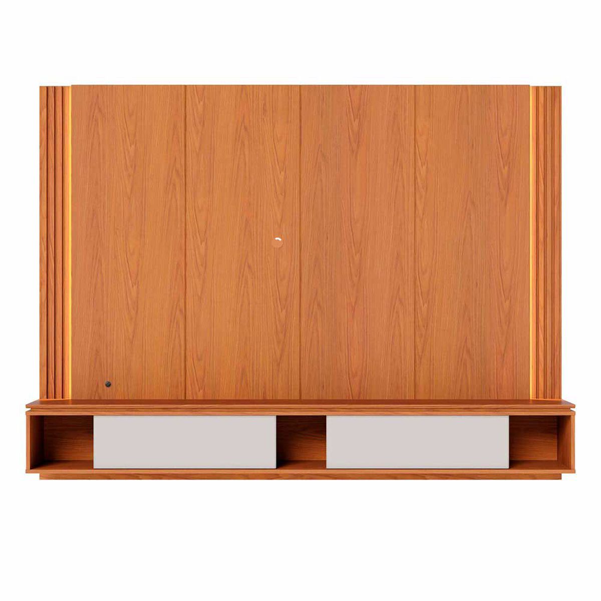 Panel TV Altavision Loa Blanco y Café