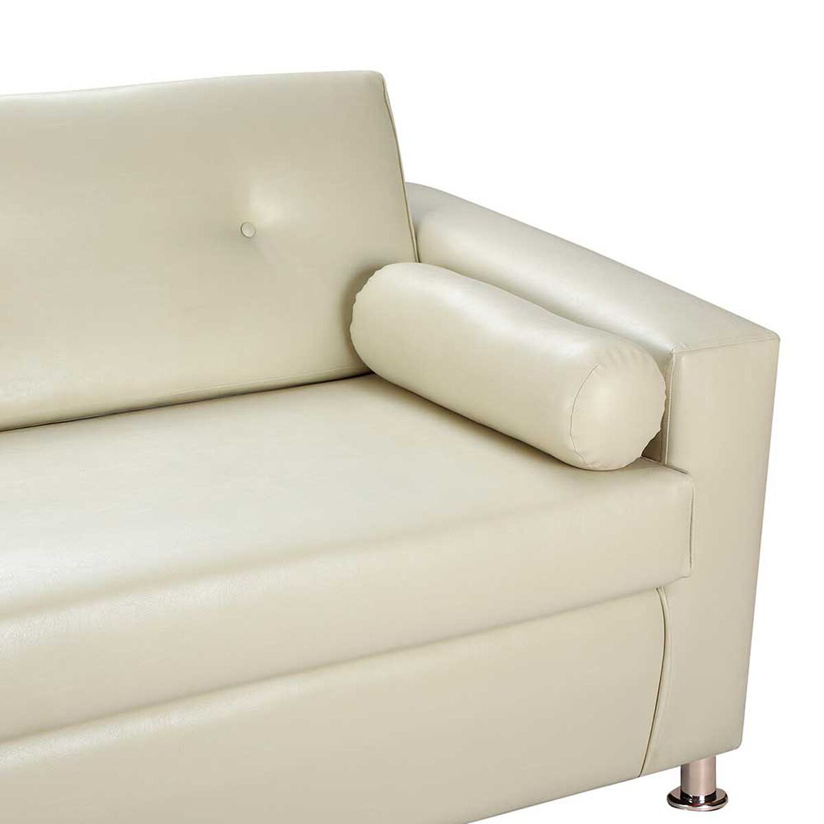 Sof&aacute; Bodevir Vivo PU 12 3 Cuerpos Beige&nbsp;