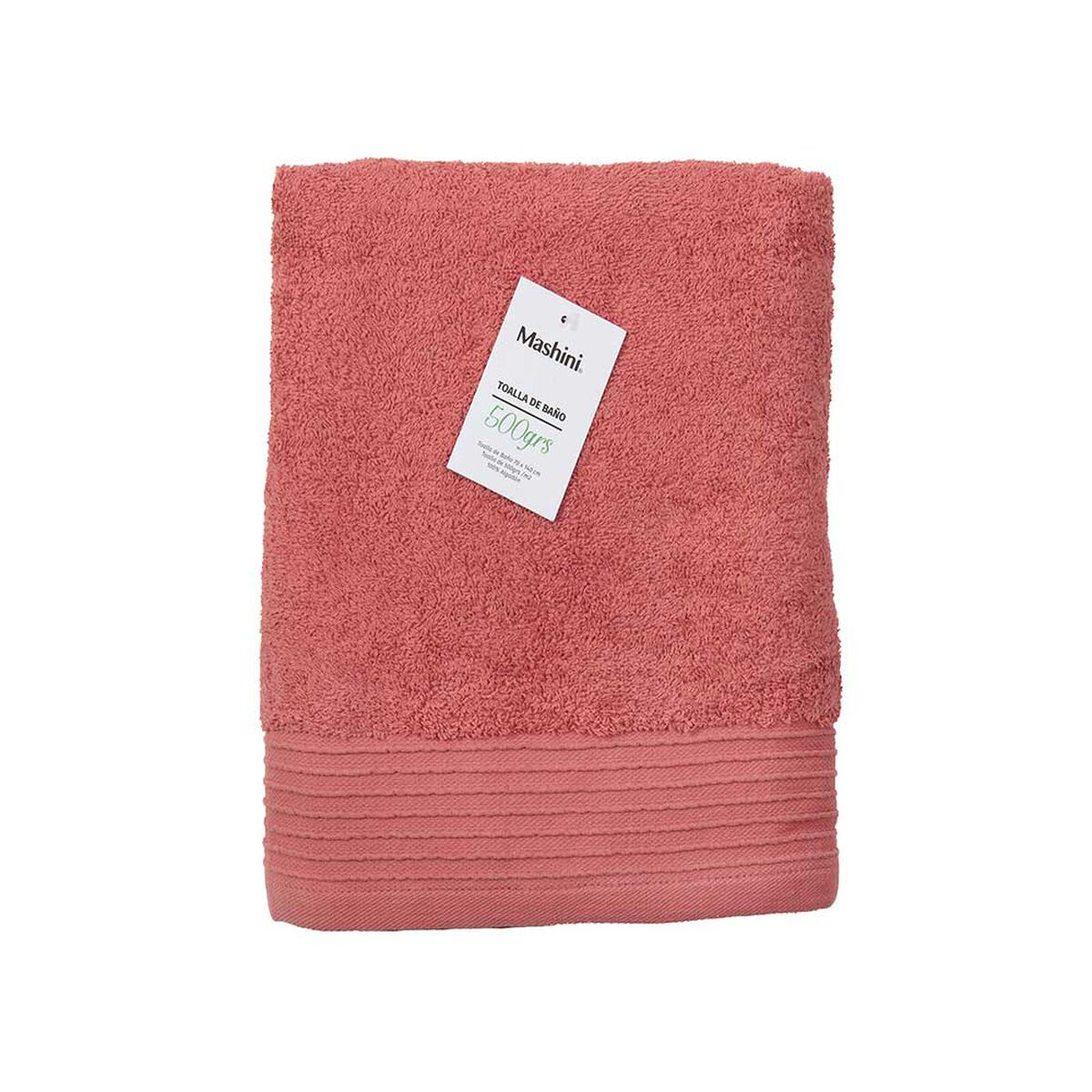 Toalla de Baño Mashini Liso 45 x 80 cm Coral