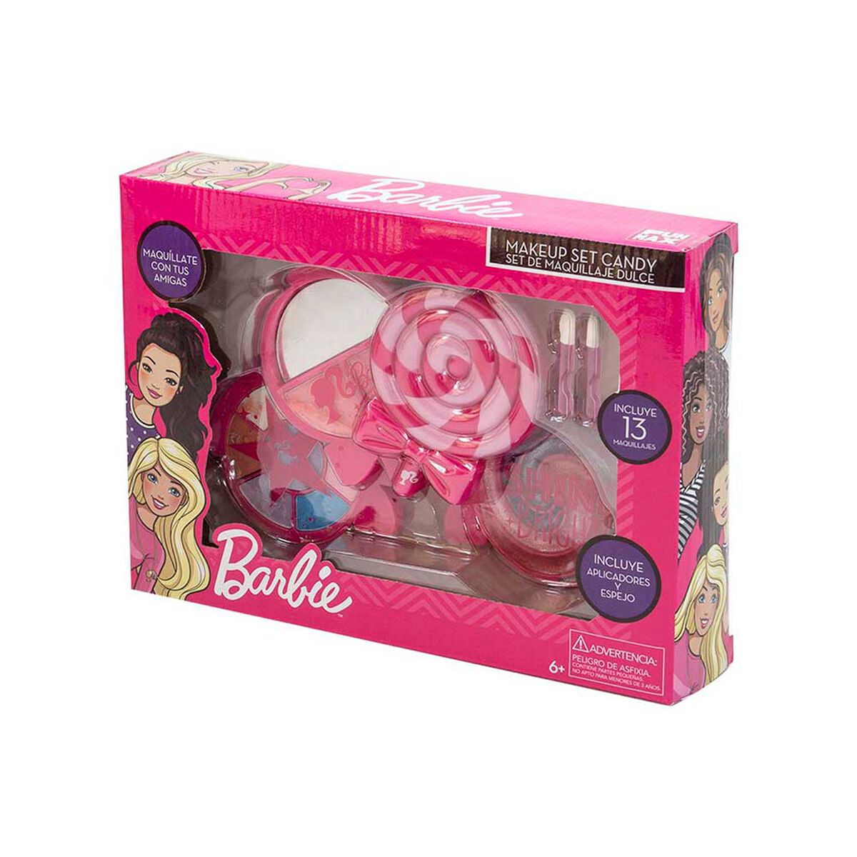 Set de Maquillaje Infantil Barbie