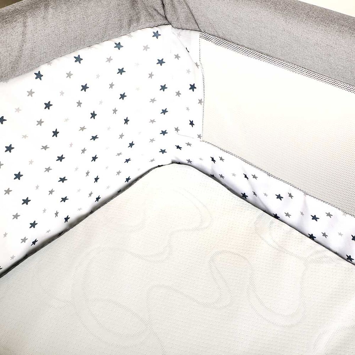 Cuna  Colecho Dream With Light Grey Safety 1St