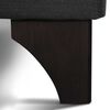 Cama Europea Rosen Base Dividida 2 Plazas Art 4 + Respaldo + 2 Veladores Charles
