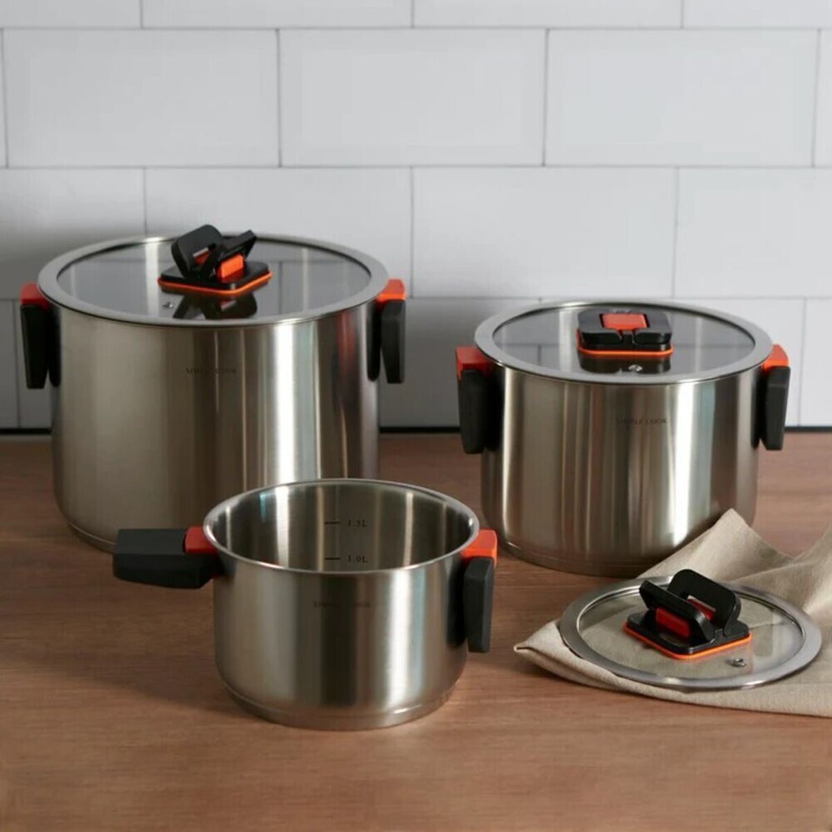 Bater&iacute;a de Cocina Simple Cook Lyon 6 Piezas