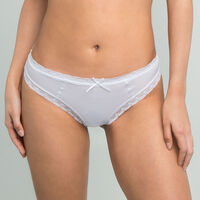 Culotte Mujer Intime Blanco, Negro, Rojo