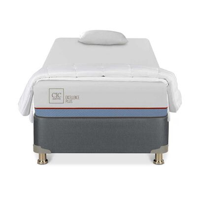 Imagen 1 del producto Cama Americana CIC 1 Plaza Excellence Plus + Almohada + Plumón