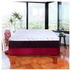 Cama Europea Latam Home 1,5 Plazas Zen Pro Burdeo
