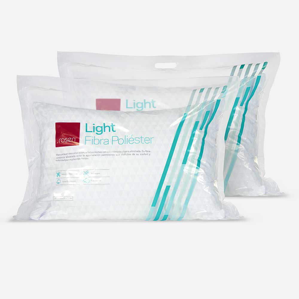 Set 2 Almohadas Rosen Light 50x70 cm
