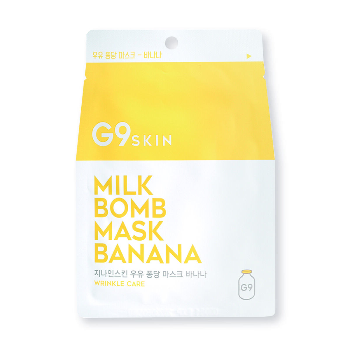 Mascarilla Facial Milk Bomb Mask - Banana (X1 Un) G9Skin