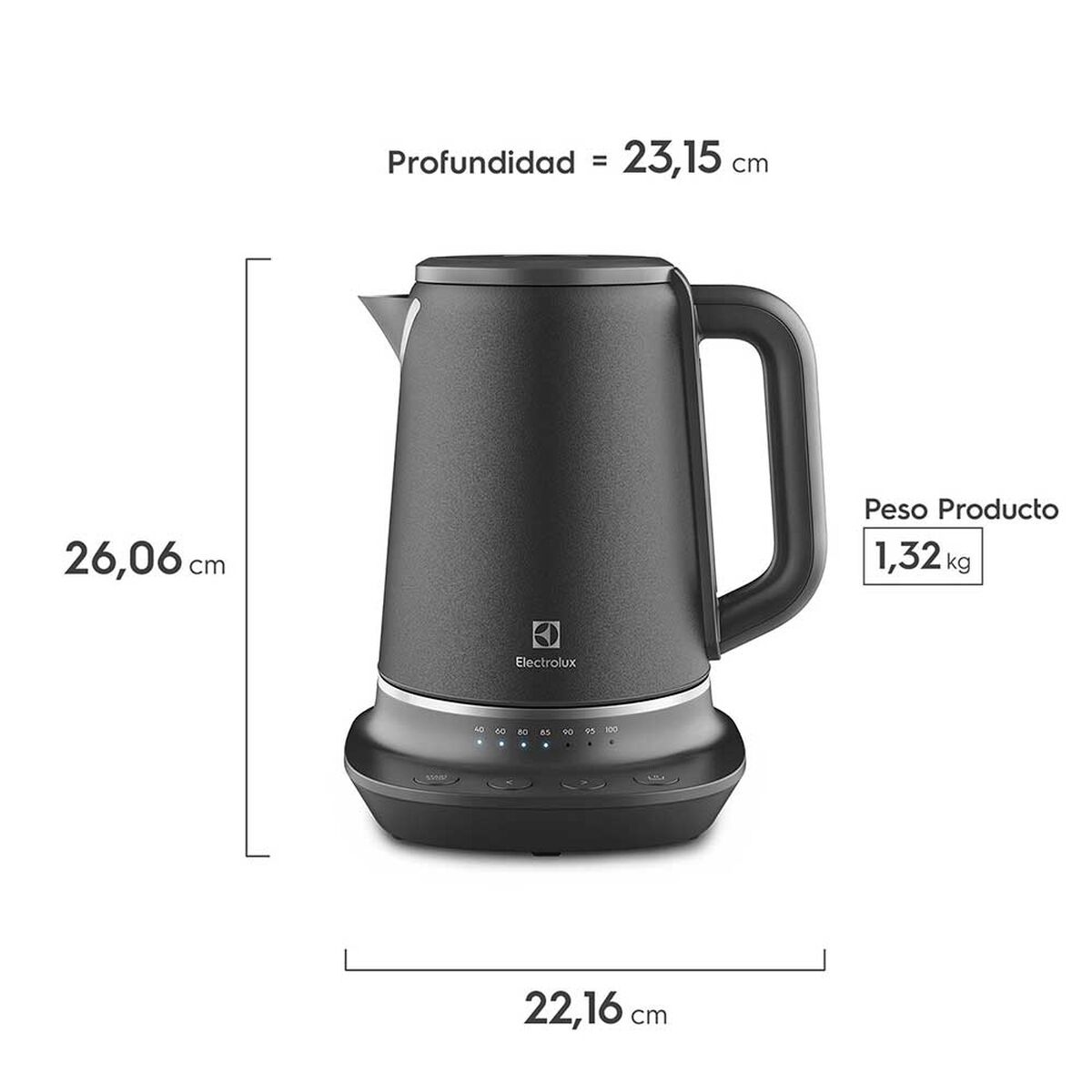 Hervidor El&eacute;ctrico Electrolux EKP70 1,7 L