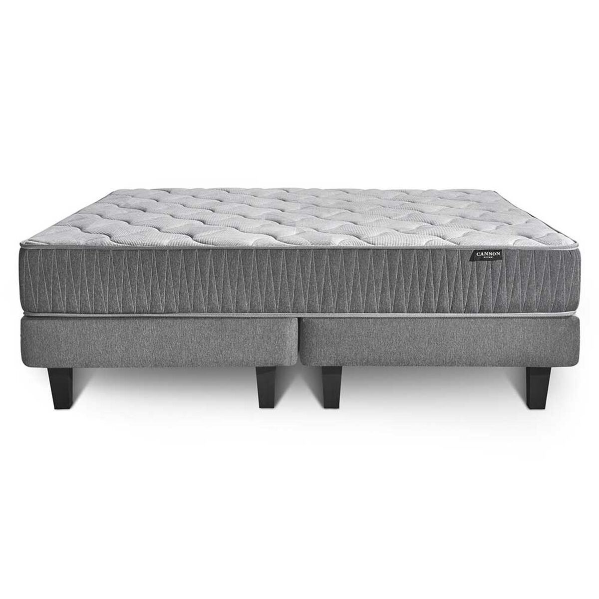 Cama Europea Cannon Base Dividida 2 Plazas Eco Green