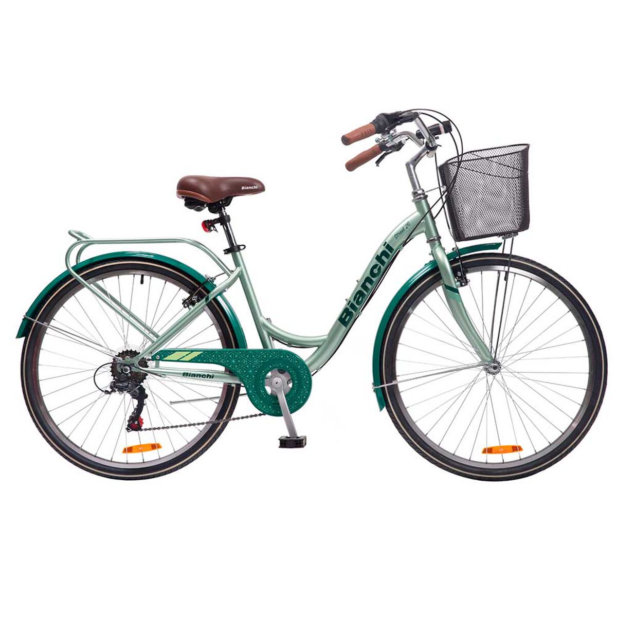 Bicicleta Bianchi Street 26 Lady Aro 26 Verde Claro