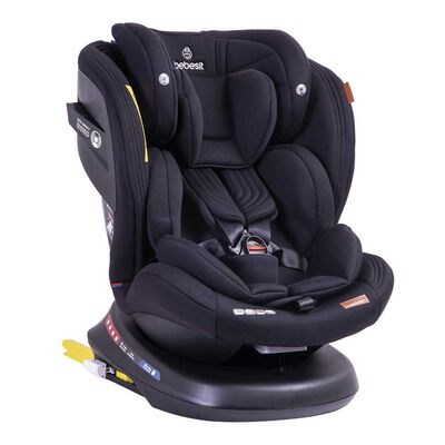 Imagen 1 del producto Silla de Auto Bebe Convertible Supra Premium 360 Isofix Negro Bebesit
