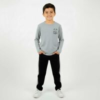 Pantalón Buzo Niño Chess Negro