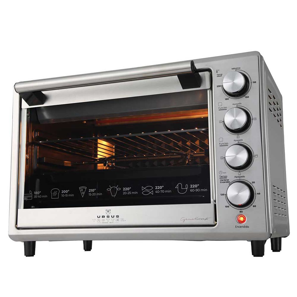Horno electrico Ursus Trotter  Ut-Backofen Pro-I 38L 38 lts.