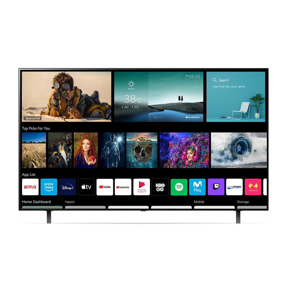 OLED 55" LG OLED55A1PSA Smart TV 4K Ultra HD