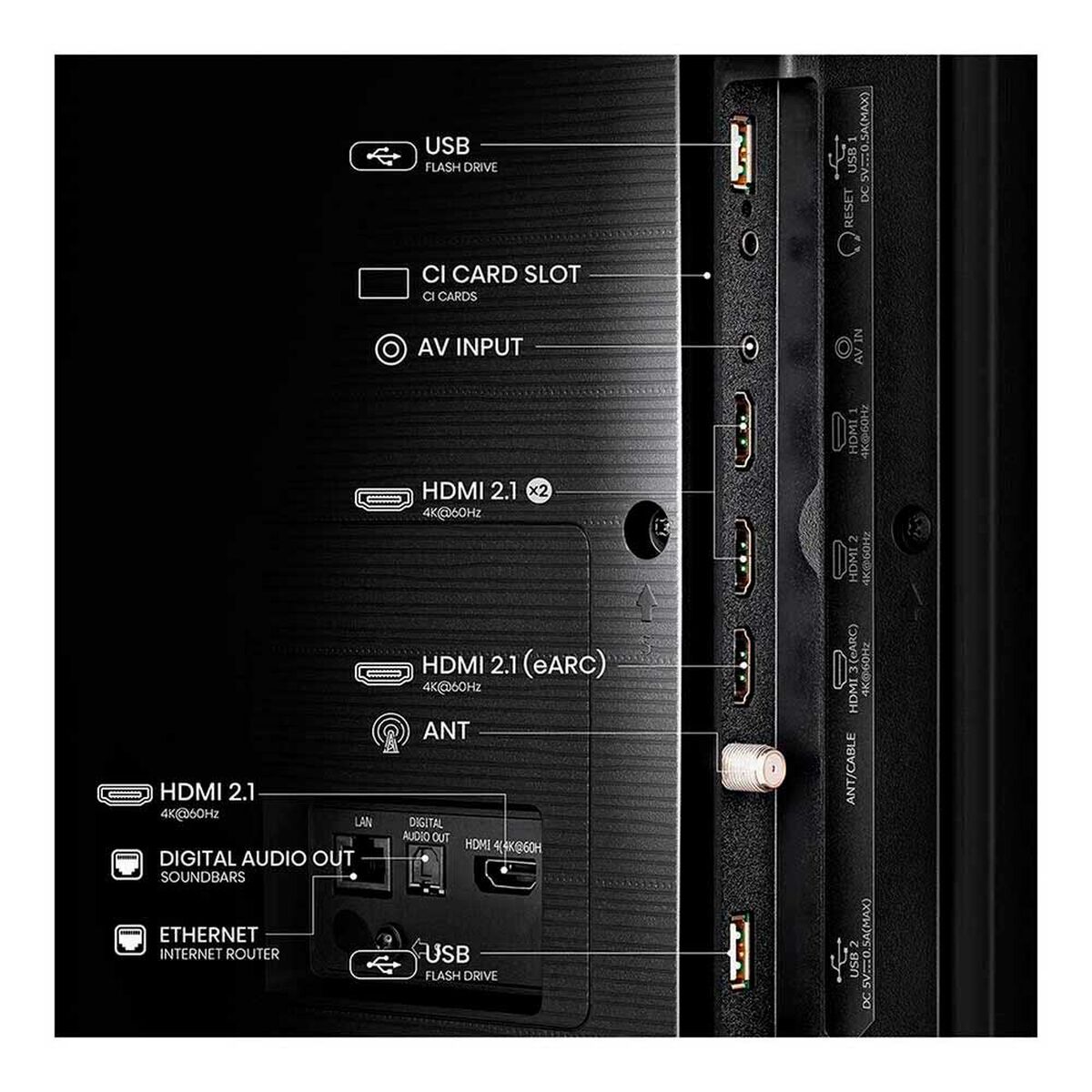 QLED 43'' Hisense 43Q6N Smart TV 4K