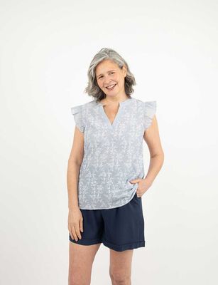 Imagen 1 del producto Blusa Sin Mangas Mujer Portman Club Celeste