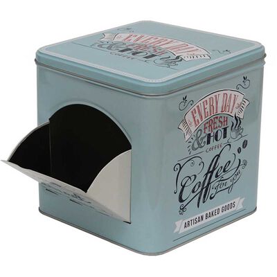 Imagen 2 del producto Lata Decorativa Metal Vgo 17 x 17 cm Diseño 1