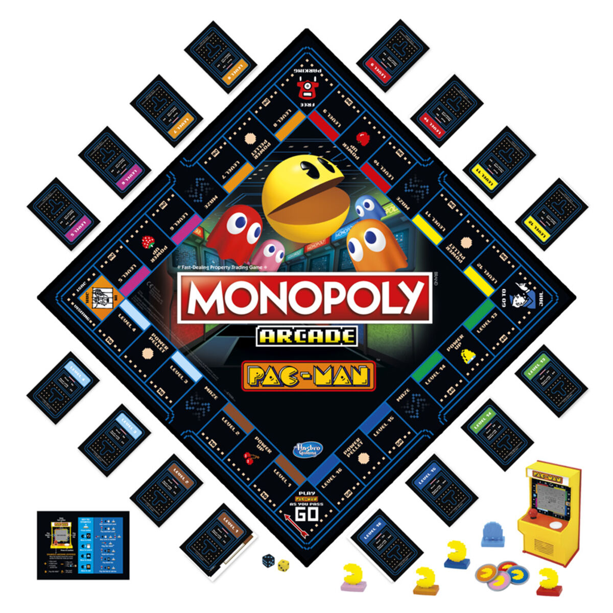 Juego Monopoly Arcade Pac-Man