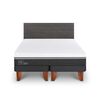 Cama Europea CIC Base Dividida 2 Plazas Ortopedic Advance + Respaldo Villarrica