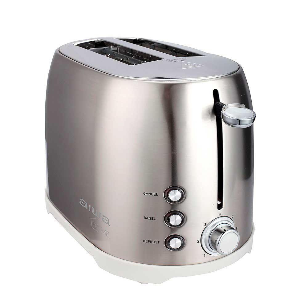 Aiwa AW-TD1729A 2 Rebanadas Gris Platinado
