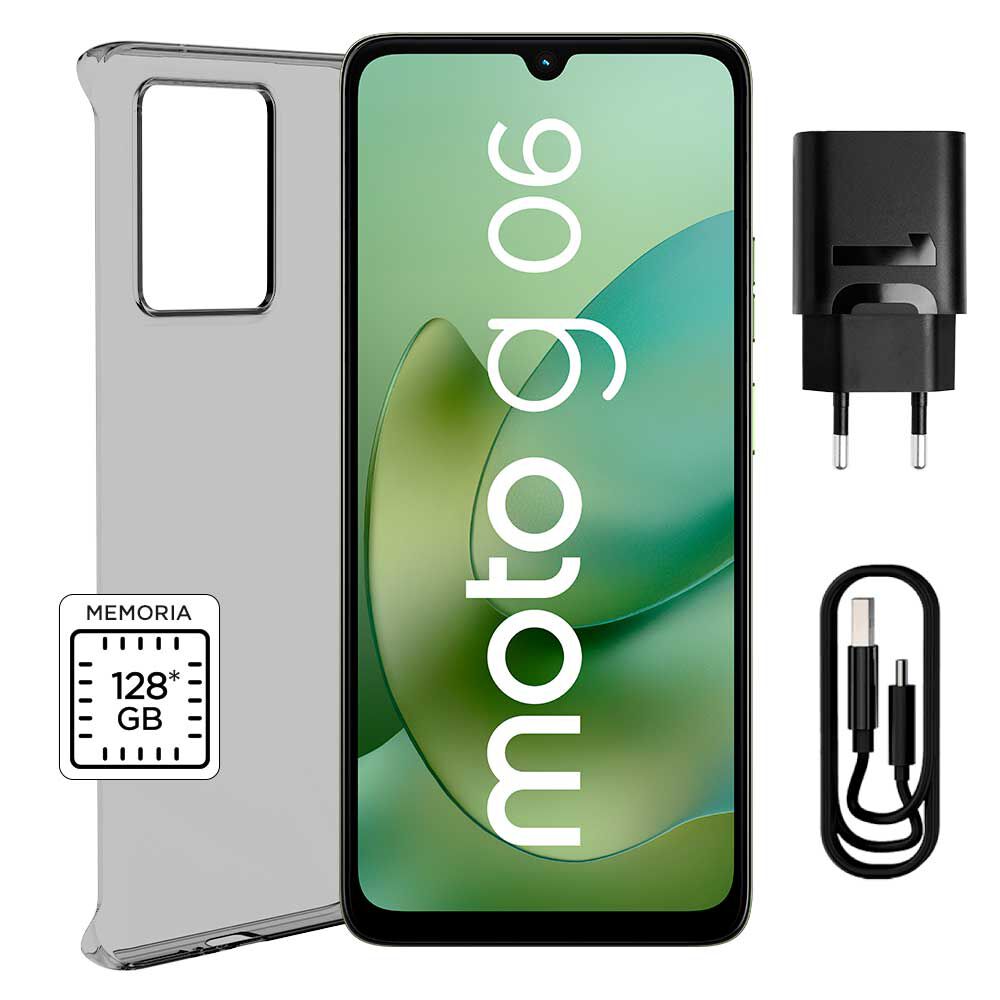 Smartphone Motorola G06 128 GB 6.88" Verde