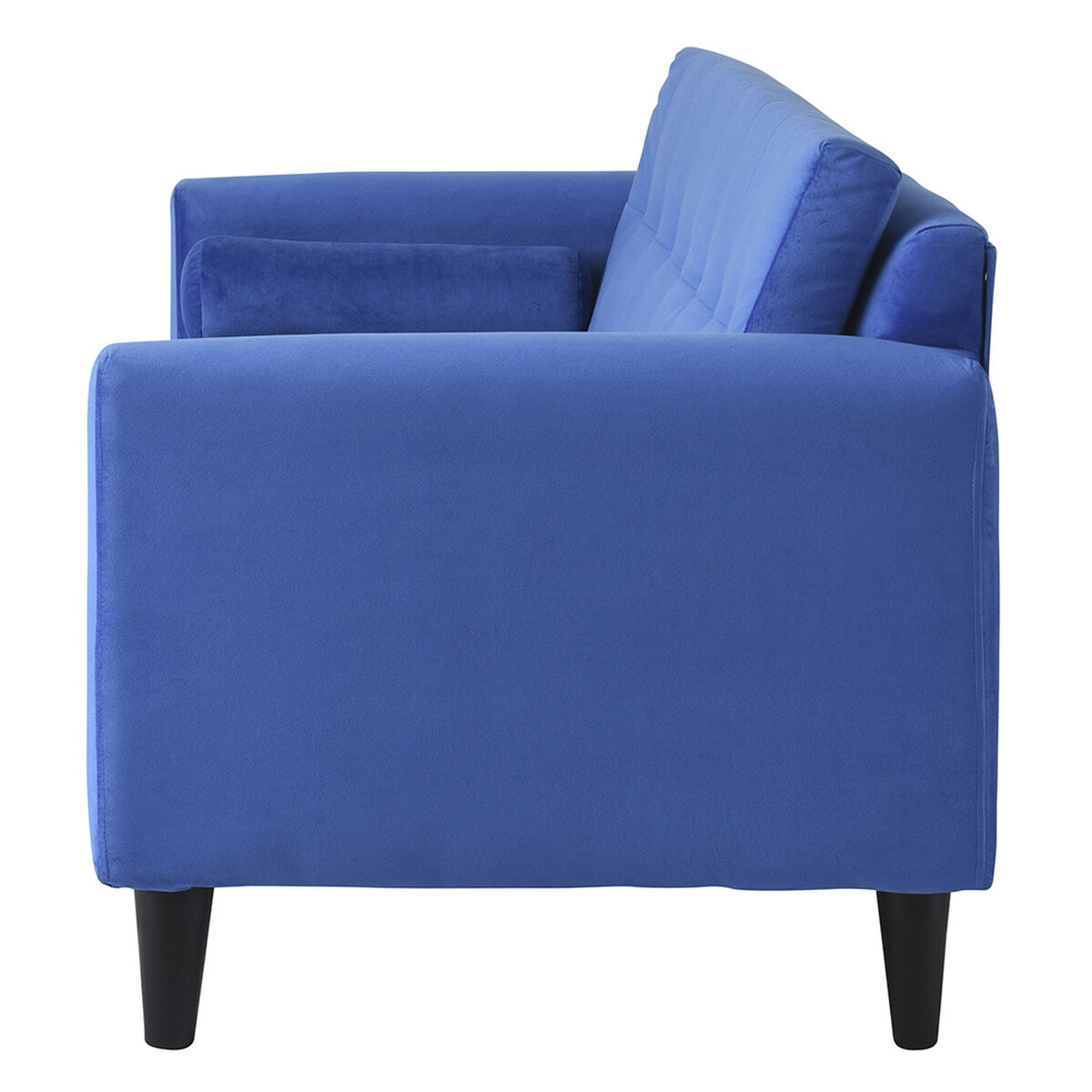 Sofá Bodevir Retro 3 Cuerpos Azul Rey