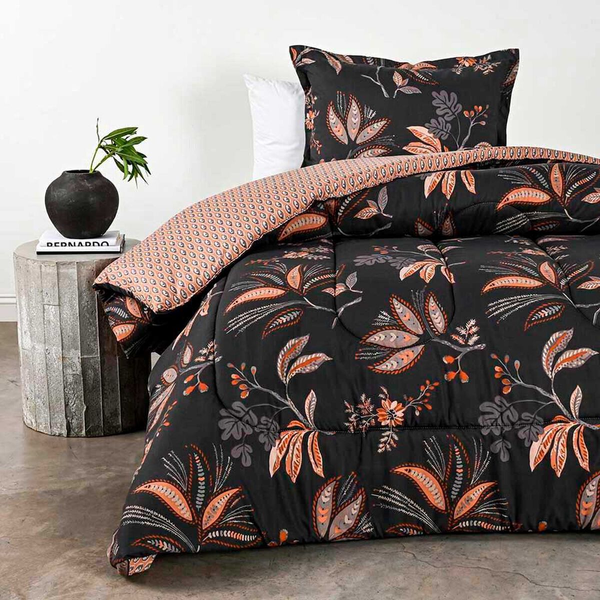 Plum&oacute;n Elements & Co 1,5 Plazas Nouveau Negro