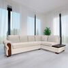 Sofá Seccional Living Factory Michigan 6 Cuerpos Beige