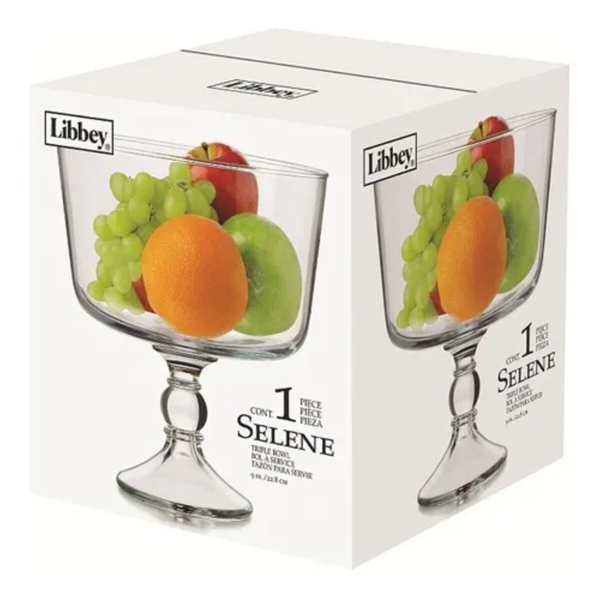 Fuente Libbey Frutera Vidrio