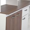 Mueble de Cocina CIC Paula Nogal Africano Blanco 1 Cajón
