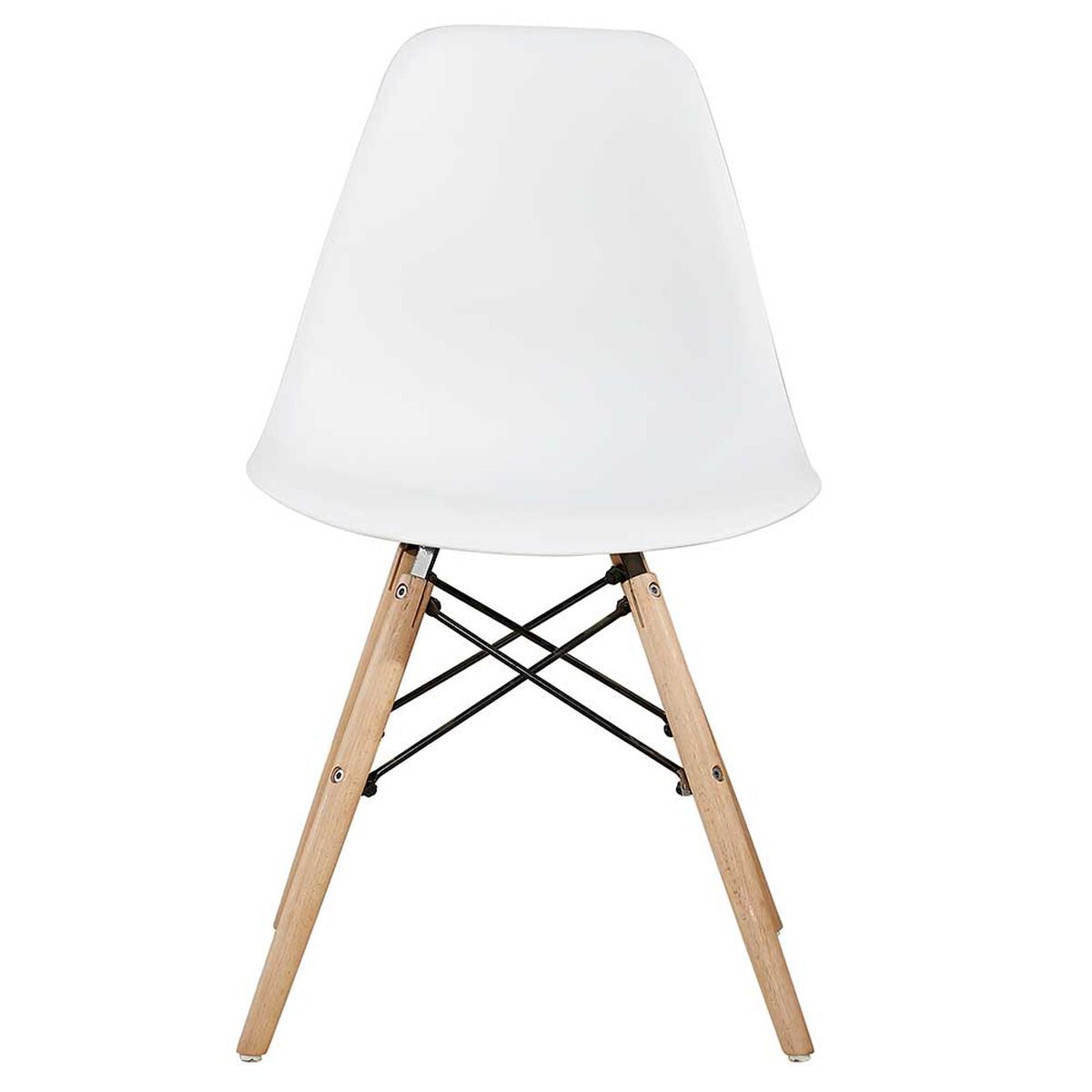 Set 4 Sillas Spazzio Badem Blanco