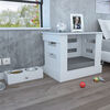 Velador Cama para Mascotas + Platos Hound TuHome