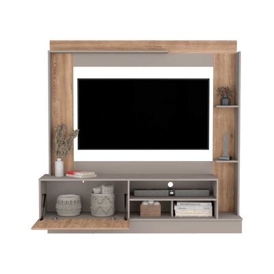 Imagen 2 del producto Centro de Entretenimiento TuHome Doha Hasta 70"" Taupe Miel
