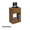 Combo Celta Cama Europea 1,5 Plazas Atlantis Black 190 x 105 cm + Respaldo + Velador Casanova 1,5 Plazas Jequitiba