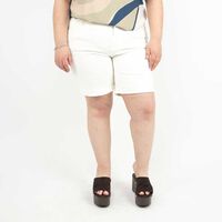 Bermuda Mujer Extralindas Blanco, Indigo, Negro