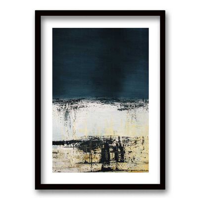 Cuadro Decorativo Retela Azul 50 x 35 cm