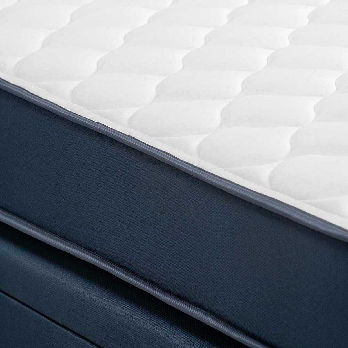 Bed Boxet Rosen 1,5 Plazas UpLine + Respaldo + Velador